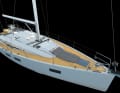 Jeanneau 51: A sunbathing area can be installed on the foredeck