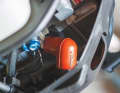 The spark plug connector is often brightly coloured to make it easier to identify. Replace porous rubber grommets to prevent leakage currents and faults