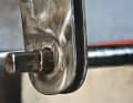 Tax system

 Worn-out rudder arms are not uncommon. However, they can often be welded on and thus regain their former function