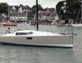 Good view. The superstructure is very wide in the area of the sat nav and galley. The retracted windows are unconventional
