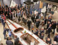 Guests fill the new centre to capacity at the opening ceremony