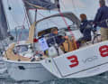 In the Fathead version, the boat is equipped with double aft stays