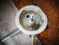2. check the filter Remove the lid from the seawater filter and remove the seaweed and mussels. Check for leaks when closing