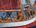 The former shark cutter "Dagmar Aaen", now a high-tech laboratory