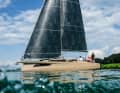 Fresh shapes with an aggro look: Wavepiercer bow with flight deck and bowsprit...
