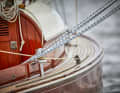 The dinghy cruiser is in great shape, which requires a lot of work every year