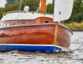 More freeboard, more superstructure: The Spatz is trimmed for comfort ...