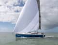 Sporty base. Gennaker or Code Zero are sailed on a long, permanently attached bowsprit