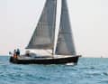 Comfortina 43: entusiasmante progetto semi-custom del cantiere navale di Schleswig. Nell'ambito della fattibilità, il cliente può personalizzarlo secondo i propri desideri e le proprie esigenze.