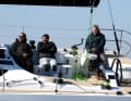 Fun on the road. The seating positions are well protected and comfortable. The helmsman can also trim himself