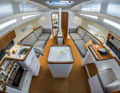 Light, spacious, modern. The extension is lightweight and also serves to stiffen the hull. It is a co-production by Lorenzo Argento (ITA) and GigoDesign (SLO)