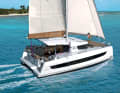 New for Bali: The two helm stations are integrated far aft in the hulls