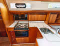 Arcona 385 More space, larger work surfaces, better storage space. Top kitchen on the Swede