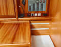 Arcona 385 Perfect. Clearly arranged electrical panel and organised cabling behind it