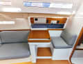First 36 Perfect seating position in the direction of travel with plenty of room to move. Small map compartment