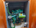 Faurby 370 Perfect access with plenty of space. The companionway steps can be completely removed