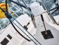 J 112 E The mainsheet is fed directly to the winches. However, if there is a lot of pressure, the system