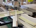 How parts of the boat were sawn up and signed