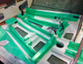 Dehler 38 SQ The monolithic GRP floor assembly is manufactured separately and glued and laminated to the hull afterwards