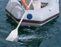 The blade is rotated in the respective end position