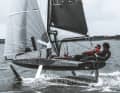 On rough courses, the 25 knots could already be cracked, the attached gennaker is optional