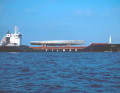 Ship on ship: The hull of the "Argo" was brought from the Netherlands to Greece