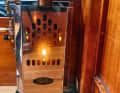 An oil stove must be installed in the lounge, but fits in well and does not require electricity