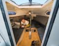 The Sailart offers the most space below deck; clever storage solutions and wooden elements make everything look very comfortable and cosy