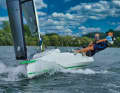 Geringer Freibord, Chines und ein Trapez: Die Sailart 17.5 hat Jollengene