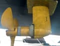 Silicone: Due to the strong current, silicone-based fouling release systems work well. Careful preparation is required to ensure that the coating adheres securely to the prop