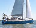 The Scandi 42 has unusual lines for a deck saloon yacht, such as the...