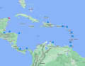 The map shows all reported incidents from 2021 (total registered incidents: 102)