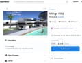 This villa is currently priced at 1,162 US dollars