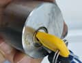 ... as well as on other stainless steel parts
