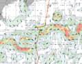 The current map, which also shows the time of the accident, clearly shows the Gulf Stream, which contributed to the choppy sea along with the wind seas from different directions