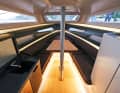 The open interior is not compromised by the draught alternative