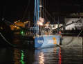 Ruyant beim Einlaufen in den Zielhafen von Pointe-à-Pitre Foto: RDR 2022/A. Courcoux