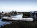 Sculpture with edges: Gouwerok welded the aluminium hull in Aalsmeer, the Netherlands