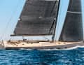 A look into the future: The 3D rendering shows what the Wally 101 designed by Judel/Vrolijk will look like. Only the hull colour does not match, as the owner finally opted for a classic white paint finish. As is typical for a Wally, the Slup can be sailed comfortably even with a small crew