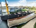 The teardrop shape of the hull looks like technology raised to the level of art. The only thing missing now is the 6.80 metre keel with torpedo-shaped bomb
