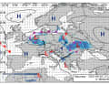 Vorhersagekarte von Wetterwelt
