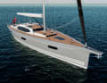 Unusual views: raised cabin superstructure, large window areas