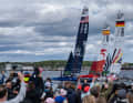Beim kanadischen Grand Prix der vierten Saison: die späteren Saisonsieger aus Spanien und die aufstrebenden Teams aus Deutschland und den USA.