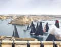 Tipica scena di partenza della Rolex Middle Sea Race.