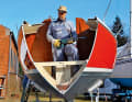 Shredding a GRP yacht is not a major problem. Recycling the robust glass fibre laminate, however, is