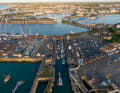 All participants must pass through this lock to and from the harbour