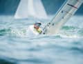 Deeply immersed in the 2.4mR, Heiko Kröger took three more victories on the day and is the clear leader