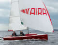 Ready to compromise. Large and deep cockpit, little freeboard and with a gennaker a good amount of weight