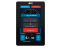 Evolution series autopilots can be controlled via the touchscreen