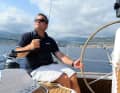 Beim Testen einer Bavaria im Jahr 2012 – Michael Good arbeitet seit 20 Jahren bei der YACHT